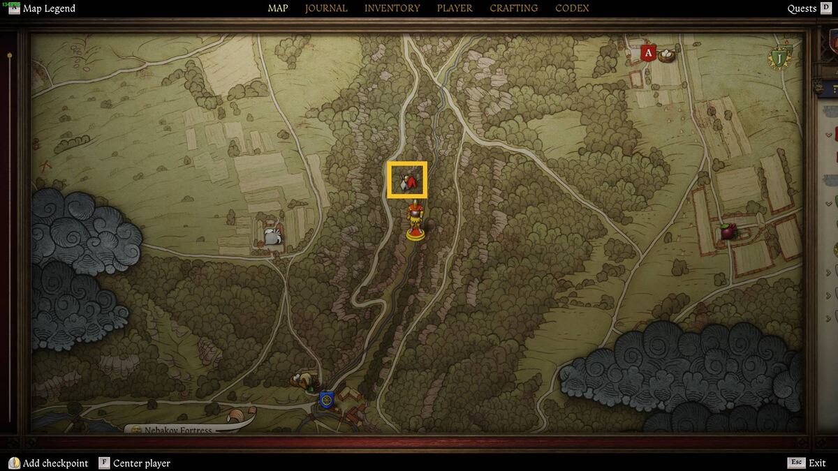 Kingdom Come Deliverance 2 Canker: map.