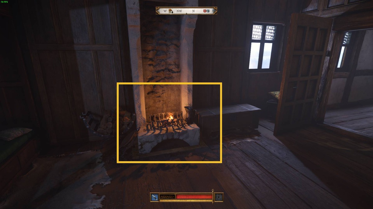 Kingdom Come Deliverance 2 Demons of Trosky fireplace locations: fireplace.