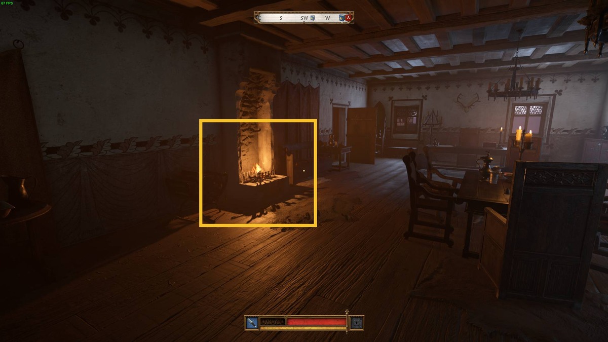 Kingdom Come Deliverance 2 Demons of Trosky fireplace locations: fireplace.