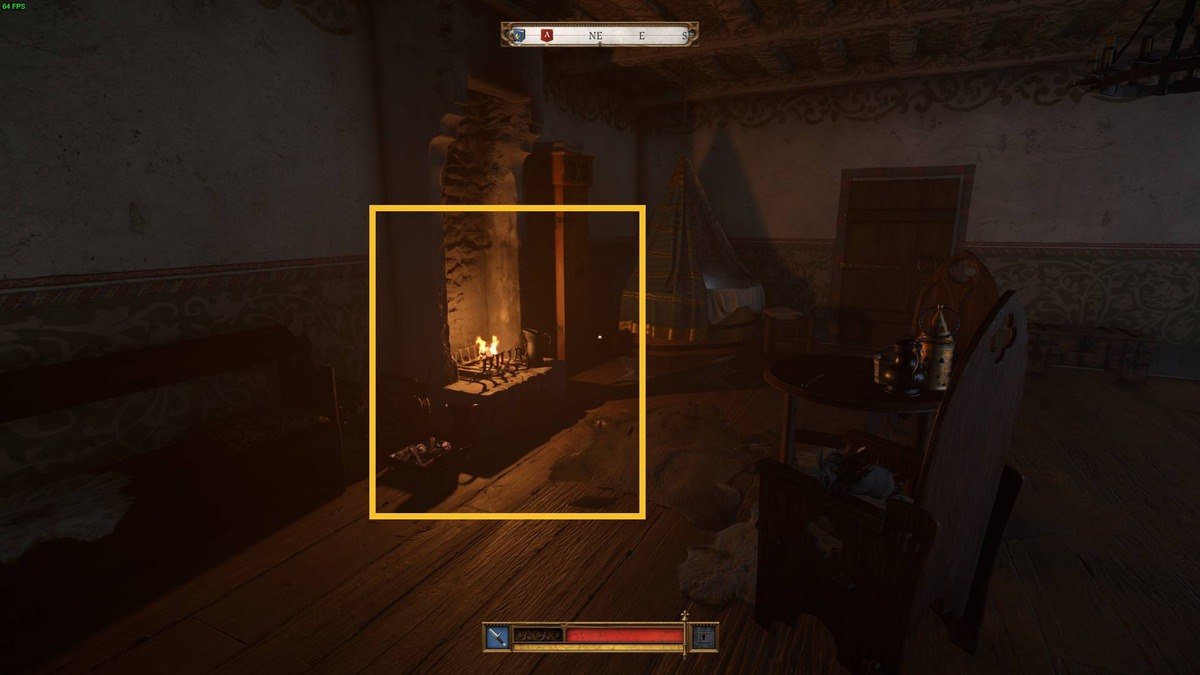 Kingdom Come Deliverance 2 Demons of Trosky fireplace locations: fireplace.