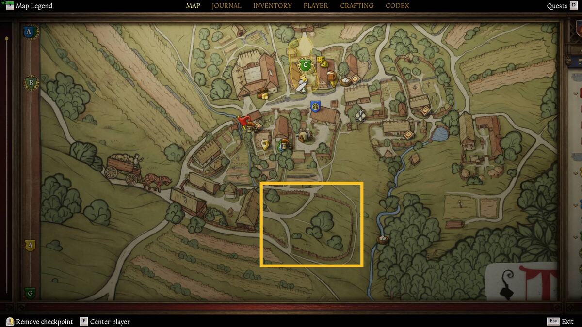 Kingdom Come Deliverance 2 horse: map.