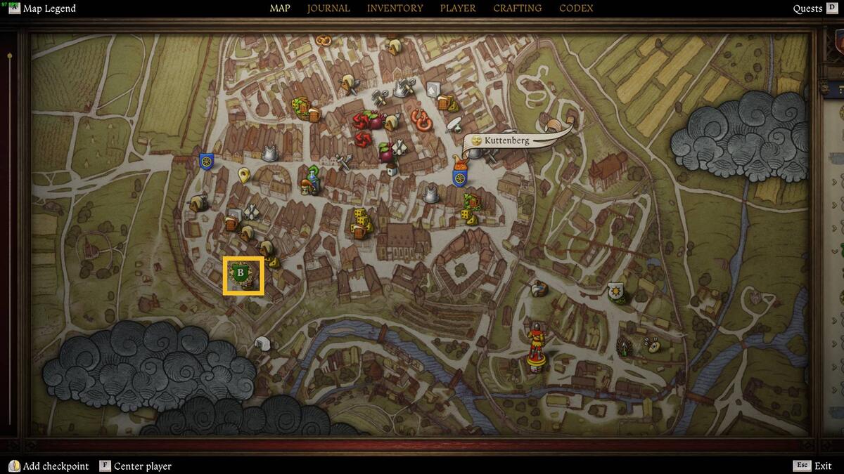Kingdom Come Deliverance 2 Ill Repute: map.
