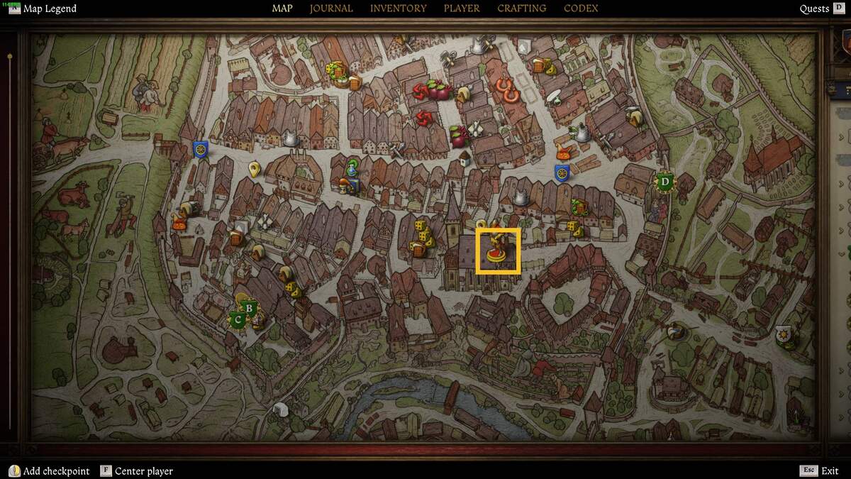 Kingdom Come Deliverance 2 Ill Repute: map.