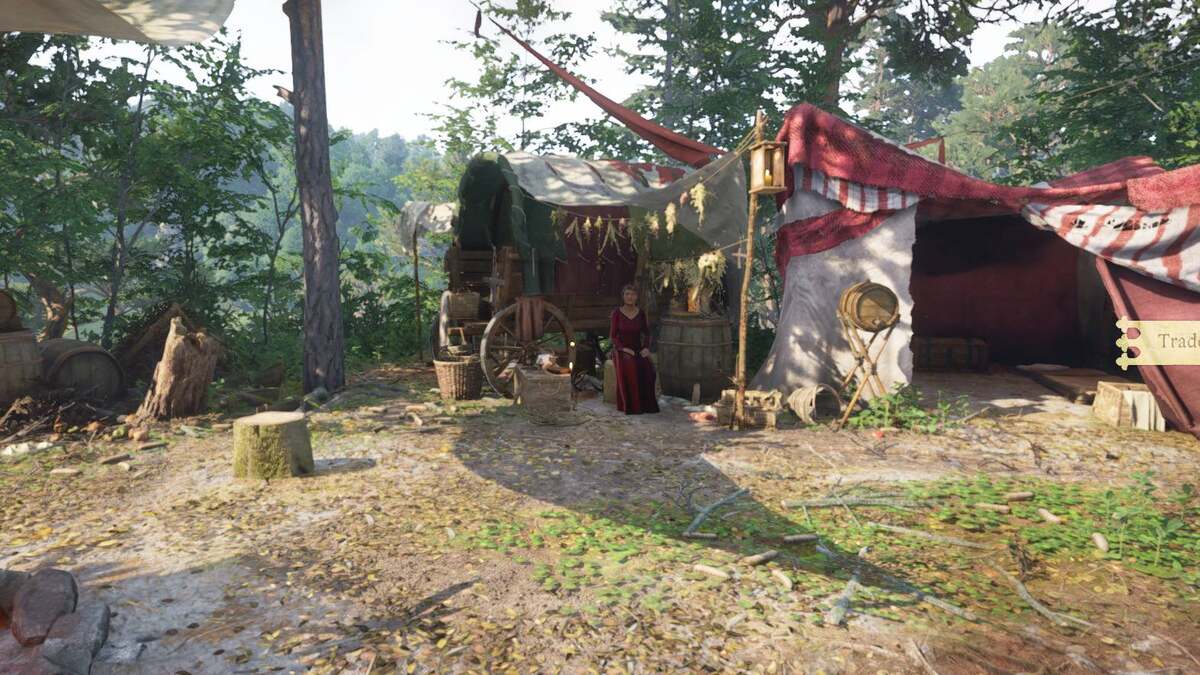 Kingdom Come Deliverance 2 search Marika's tent: Nomad's Camp.