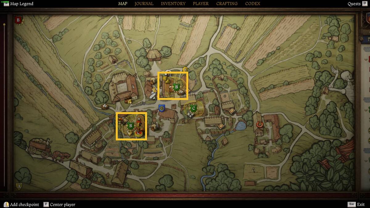 Kingdom Come Deliverance 2 Mintha: map.