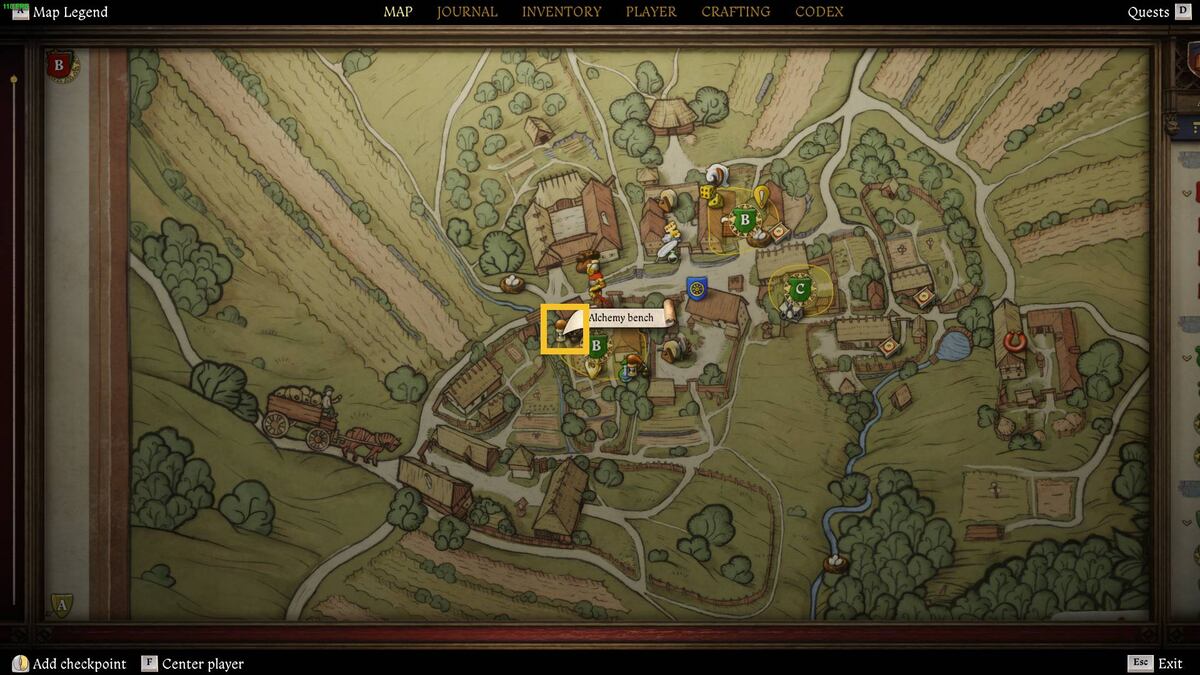 Kingdom Come Deliverance 2 Mintha: map.