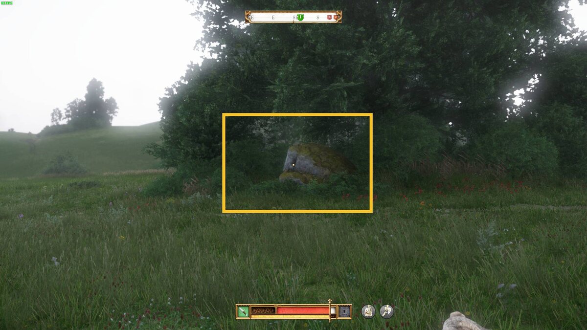 Kingdom Come Deliverance 2 Mutt place the bait: thicket near birch trees.