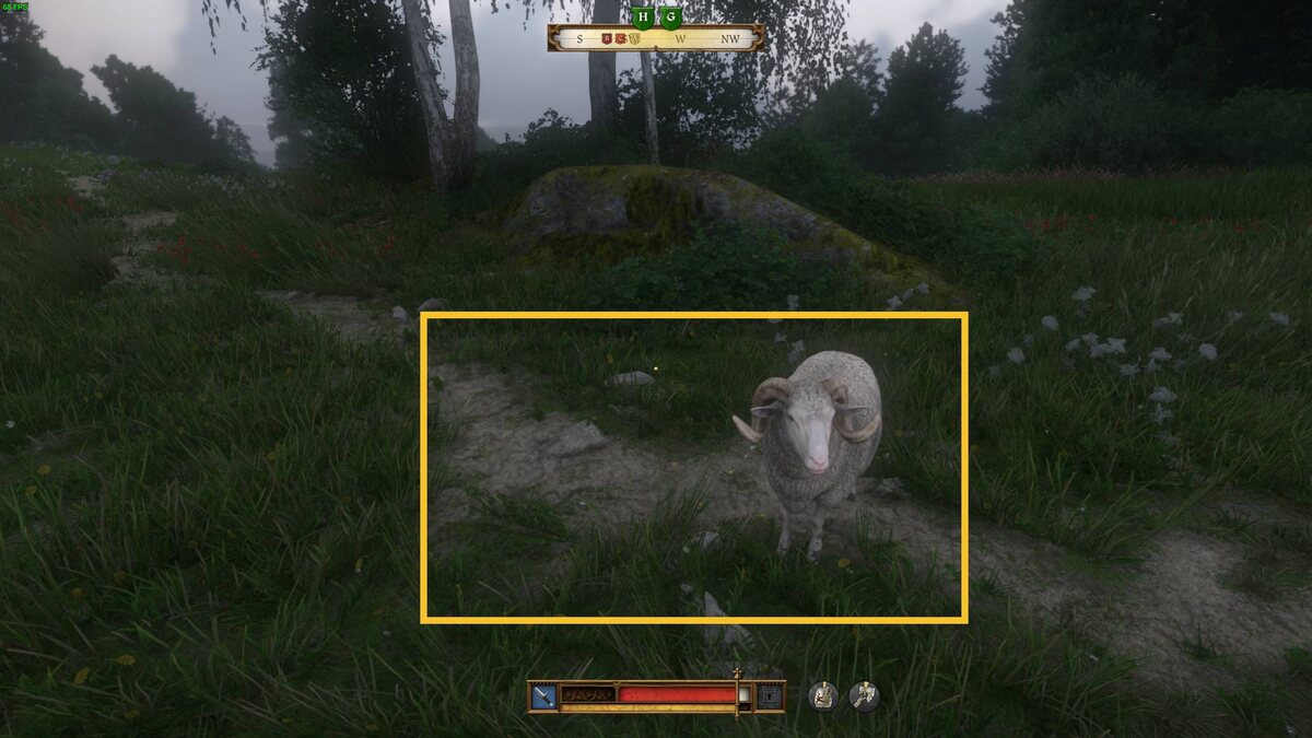 Kingdom Come Deliverance 2 Mutt place the bait: map.
