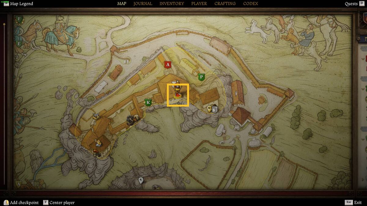 Kingdom Come Deliverance 2 Opus Magnum find the book for the miller: map.