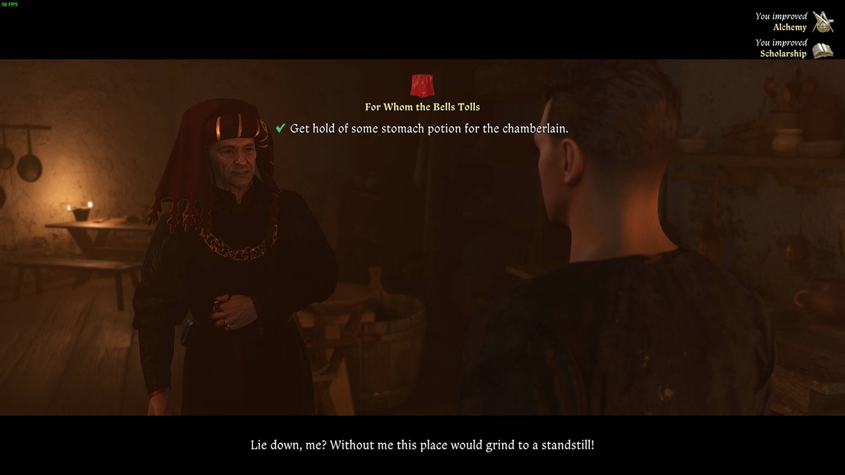 Kingdom Come Deliverance 2 For Whom the Bell Tolls save Hans: Chamberlain.