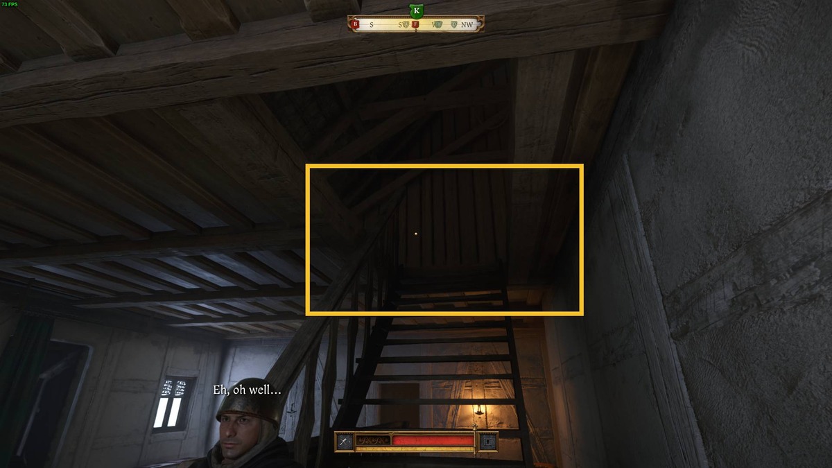 Kingdom Come Deliverance 2 For Whom the Bell Tolls save Hans: attic.
