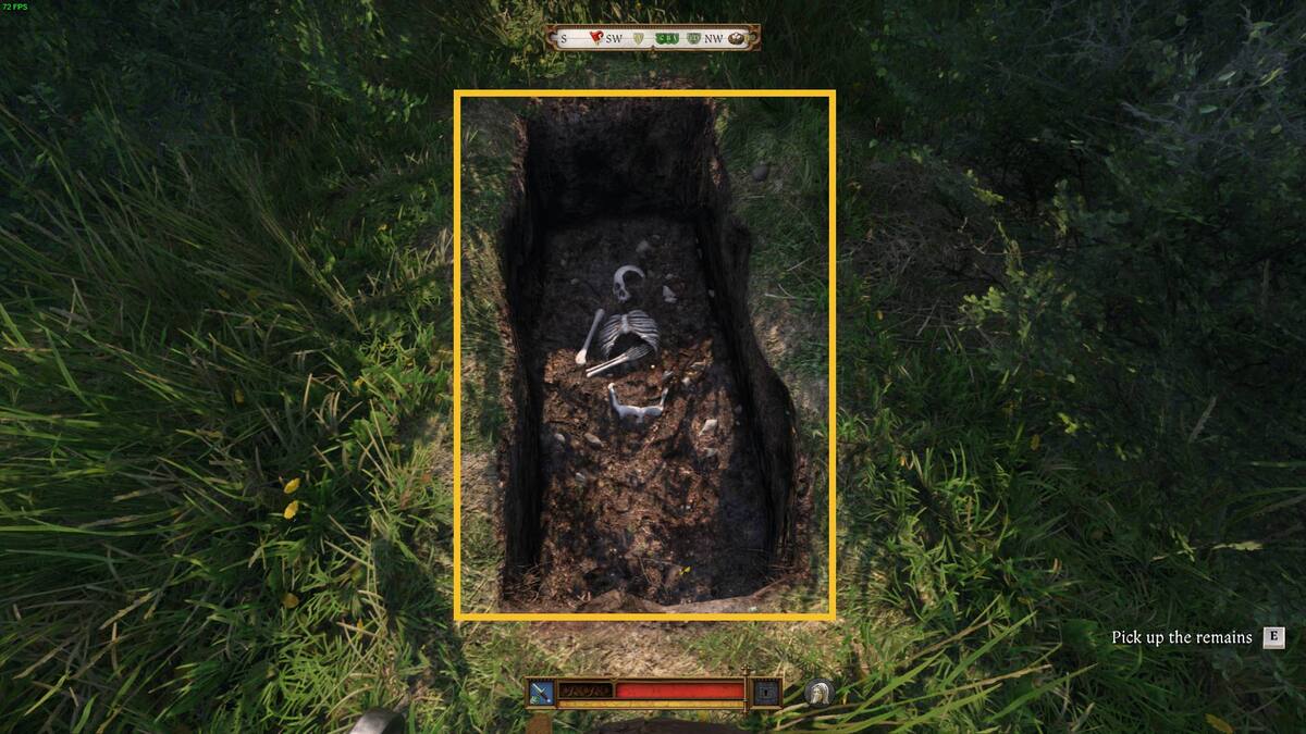 Kingdom Come Deliverance 2 The Hermit: grave.