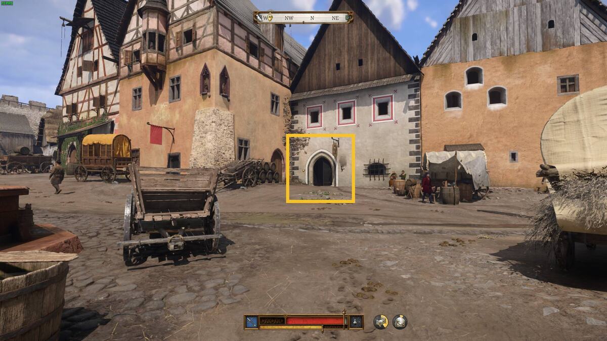Kingdom Come Deliverance 2 Thieves' Code riddle: trader's shop.