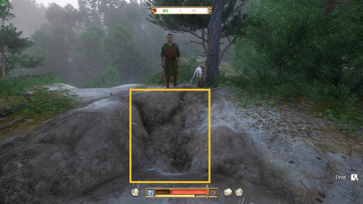 Kingdom Come Deliverance 2 Tibor Miri Fajta: grave.
