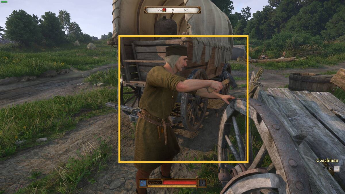 Kingdom Come Deliverance 2 travel between regions: coachman.