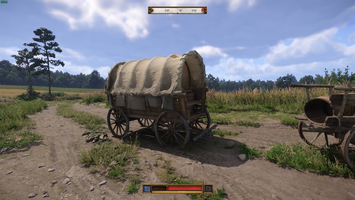 Kingdom Come Deliverance 2 travel between regions: coach.