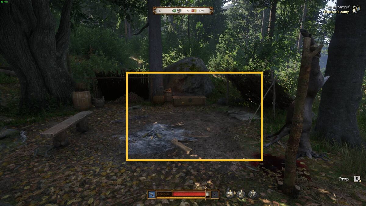 Kingdom Come Deliverance 2 find huntsman Vostatek: camp.
