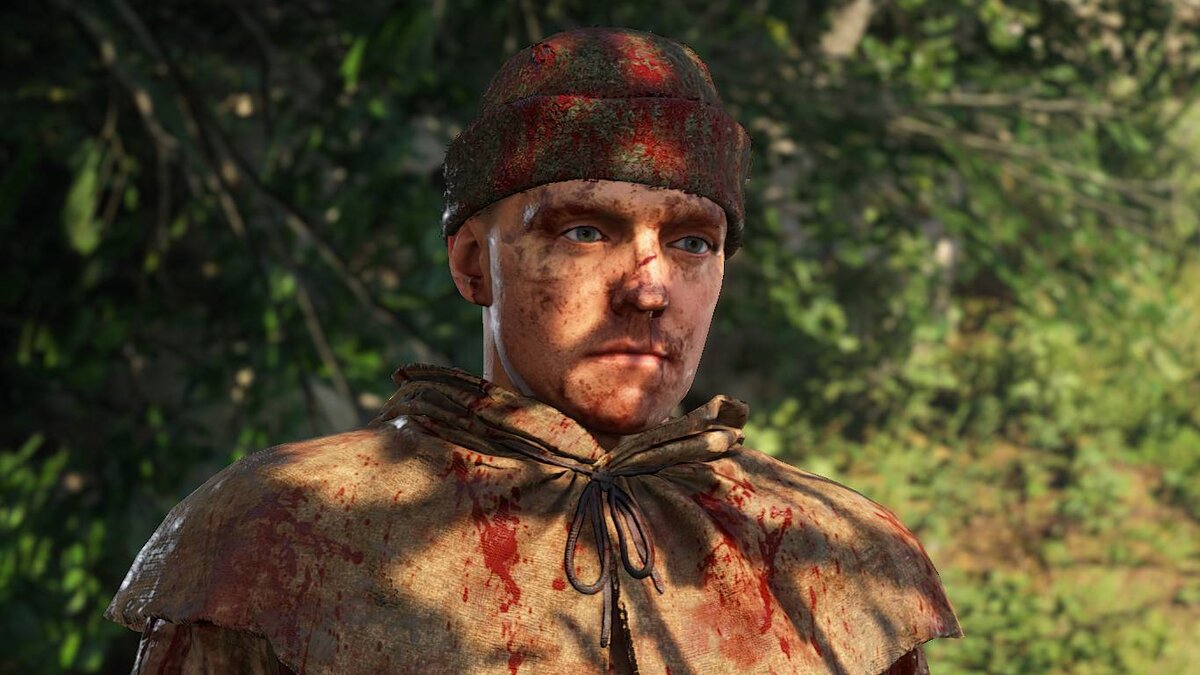 Kingdom Come Deliverance 2 Mutt place the bait: Henry covered in blood.