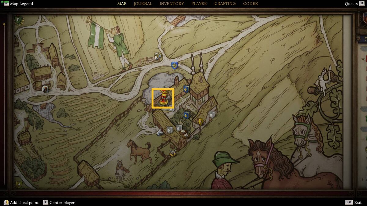 Kingdom Come Deliverance 2 sword wedding: map.