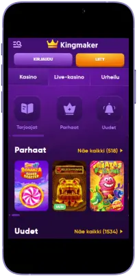 kingmaker pahaat slotit