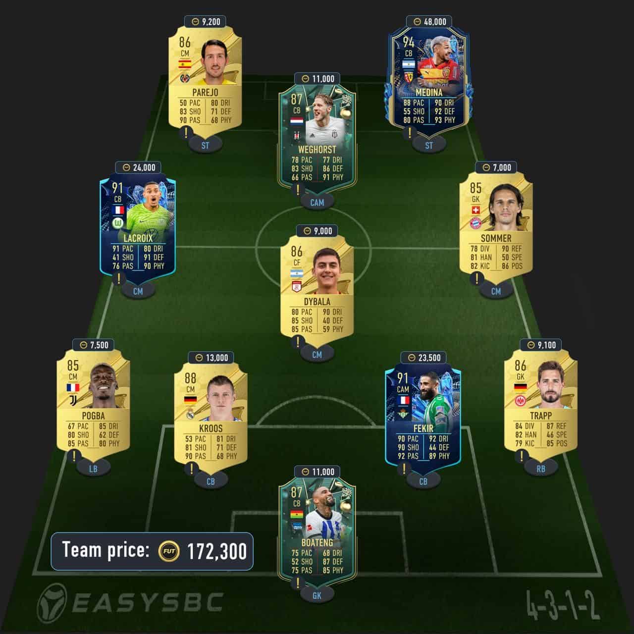 kounde futties sbc fifa 23 solution top form