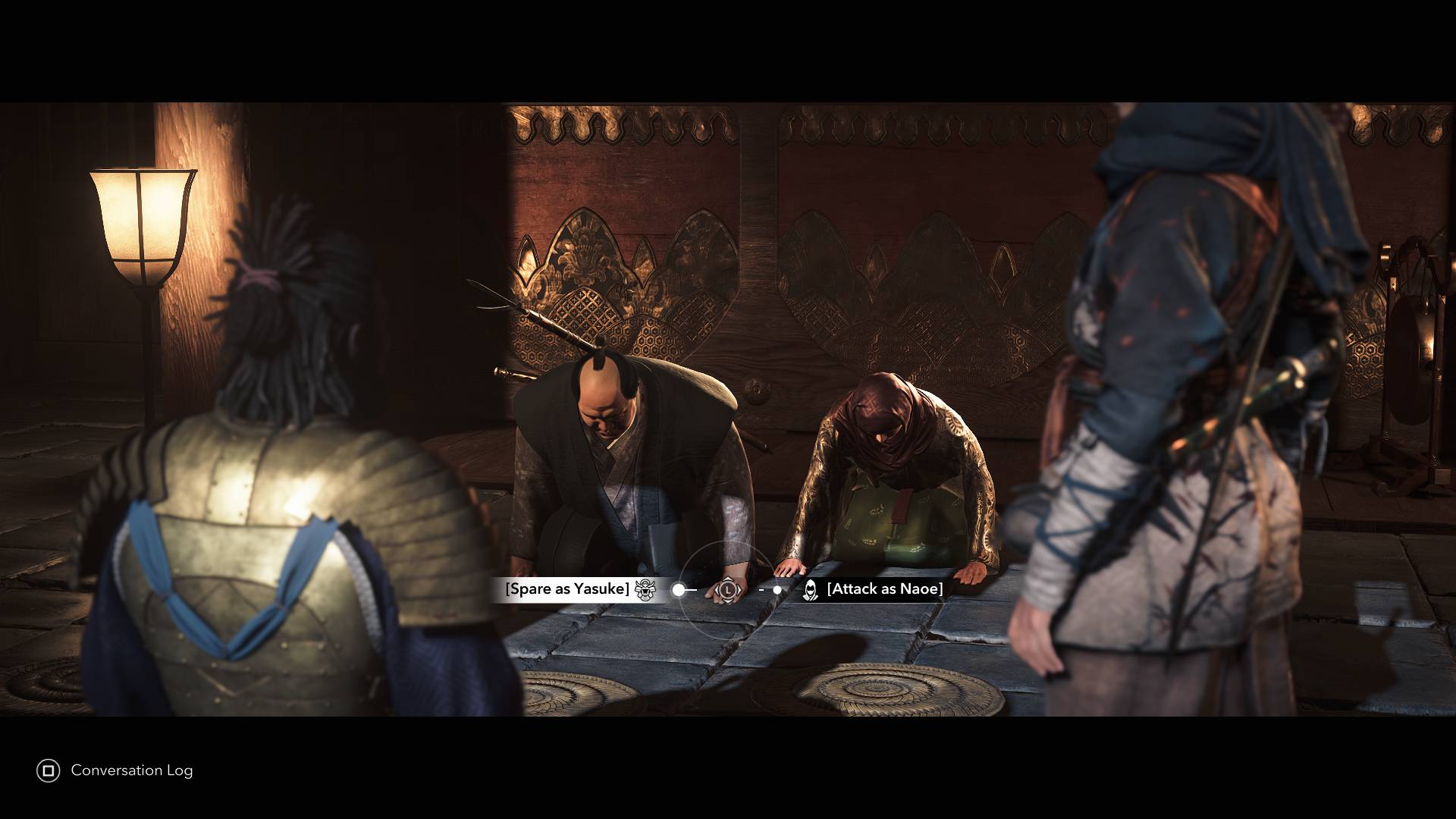 Assassin's Creed Shadows romance options: The Mourner.