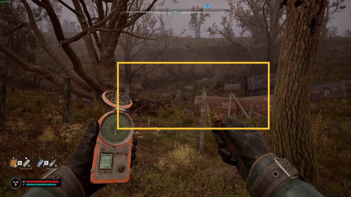 Stalker 2 artifact locations: anomaly.