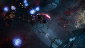 A player in Last Epoch fighting off enemies.