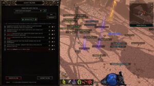 An active loot filter in Last Epoch