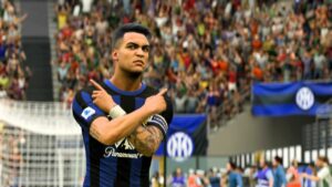 FC 24 Serie A TOTS: Lautaro Martinez celebration in FC 24