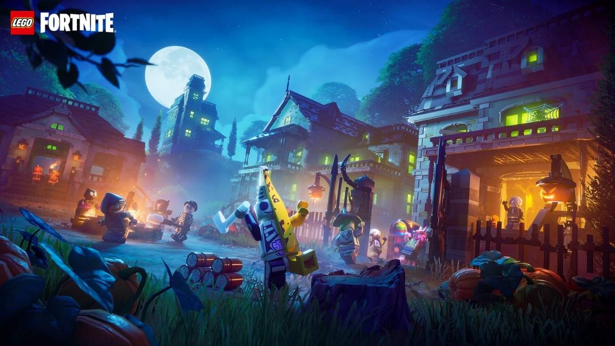 LEGO Fortnite Halloween key art