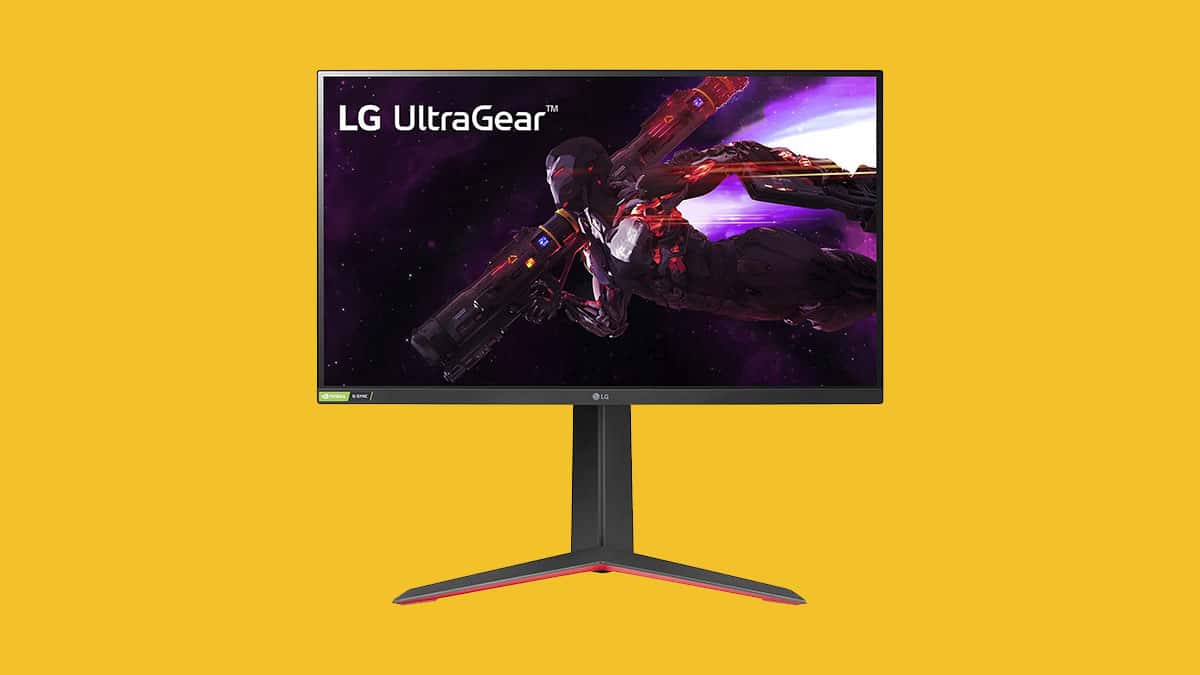 LG UltraGear 27-inch QHD Nano IPS gaming monitor now 30% off in Amazon deal