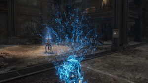 Lies of P how to level up and all stats explained: P teleports in at a Stargazer in Veningi Works.