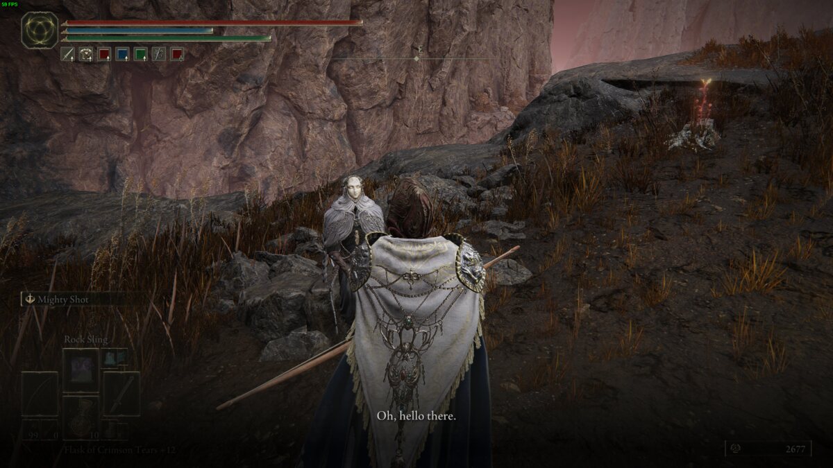 Elden Ring Shadow of the Erdtree Thiollier: Tarnished and Thiollier.