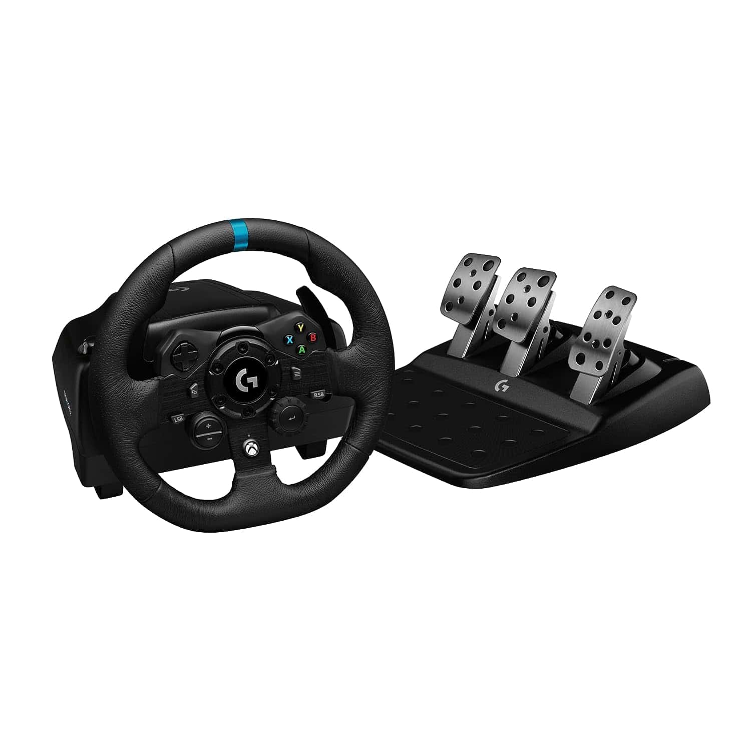 Logitech G923 pc racing wheel with pedals for GTX 1080.