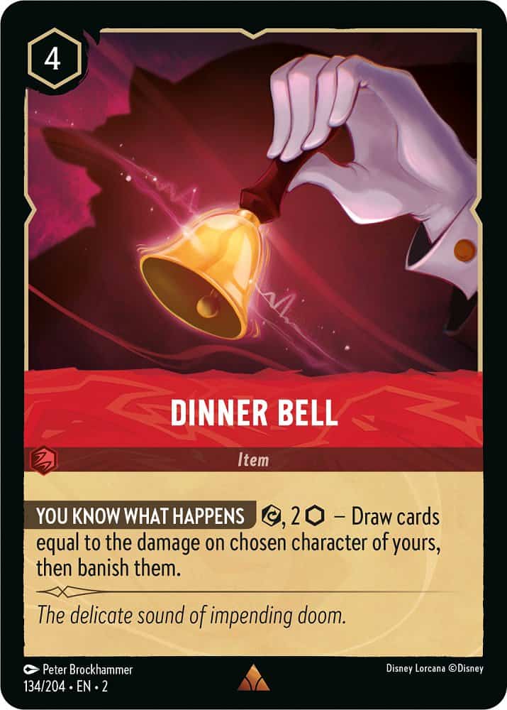 Dinner Bell from Disney Lorcana Rise of the Floodborn