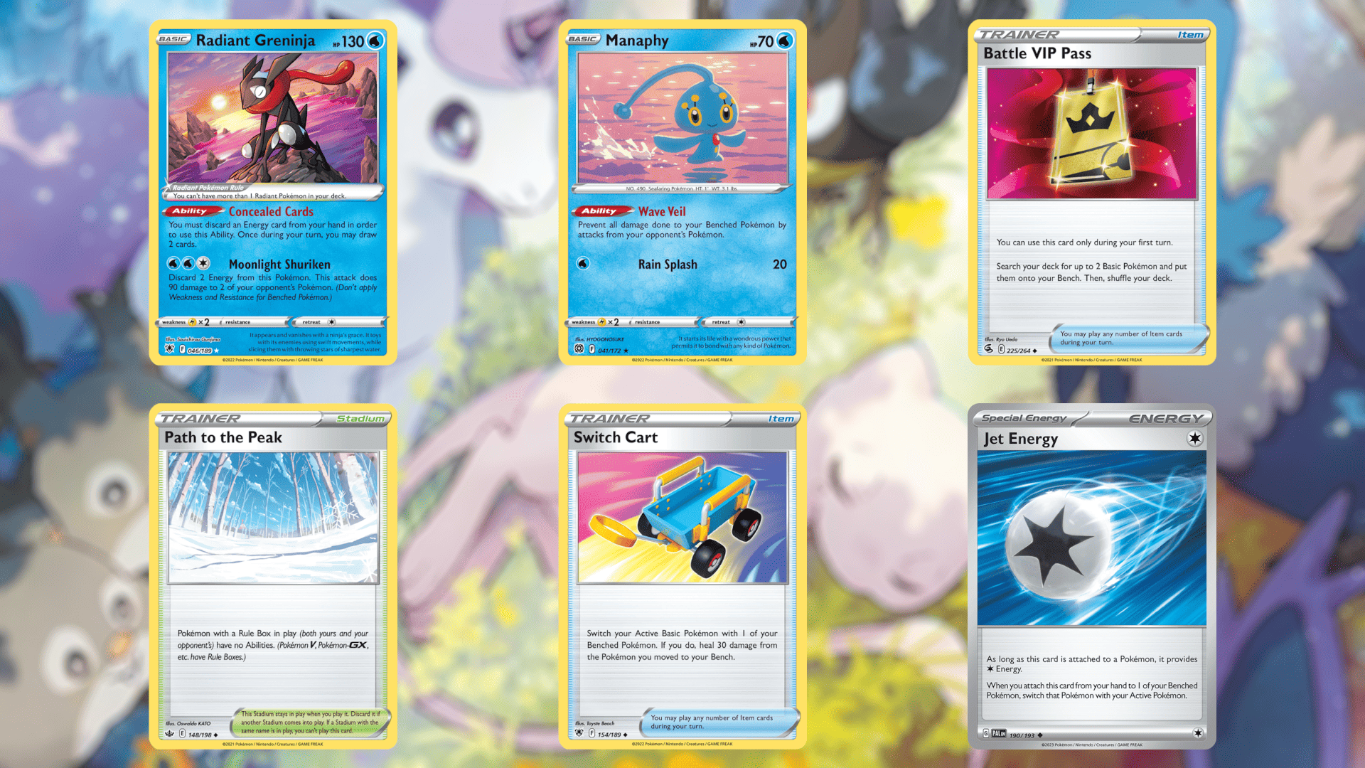 Picture of tool box cards for Lost Zone