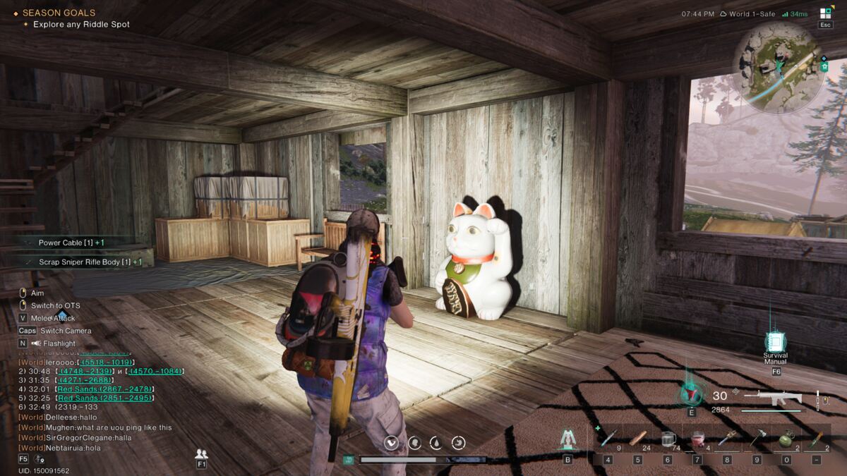 Once Human Lucky Cat: Believer Colony
