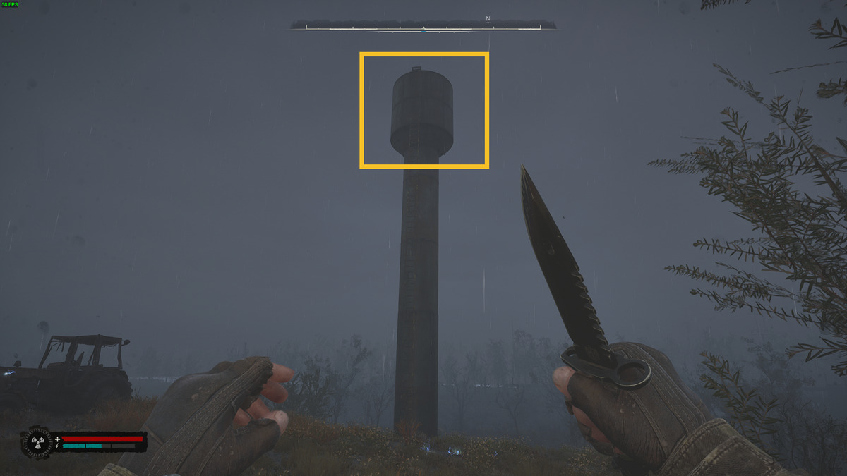 Best early game weapons in Stalker 2: Stalker exploring the Zone.