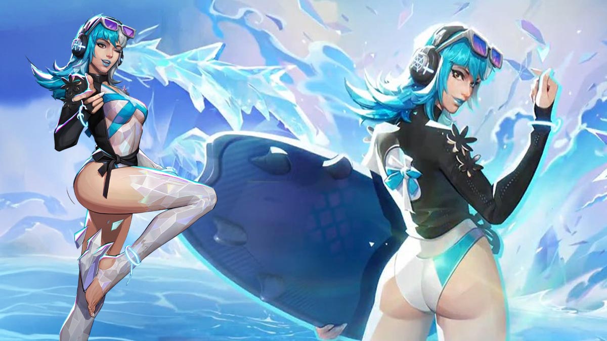 Luna Snow's summer skin in Marvel Rivals