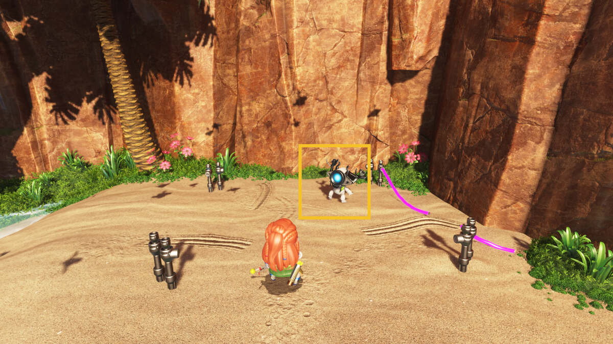 Astro Bot Machine Learning: Astro exploring the Machine Learning level.