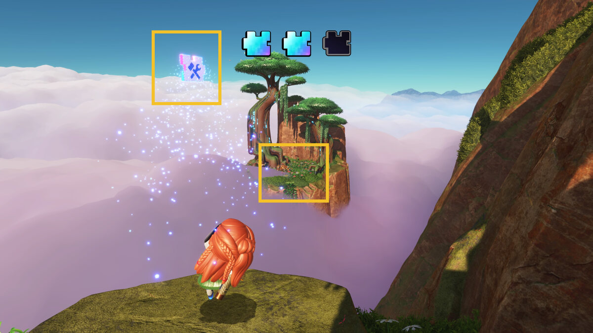 Astro Bot Machine Learning: Astro exploring the Machine Learning level.