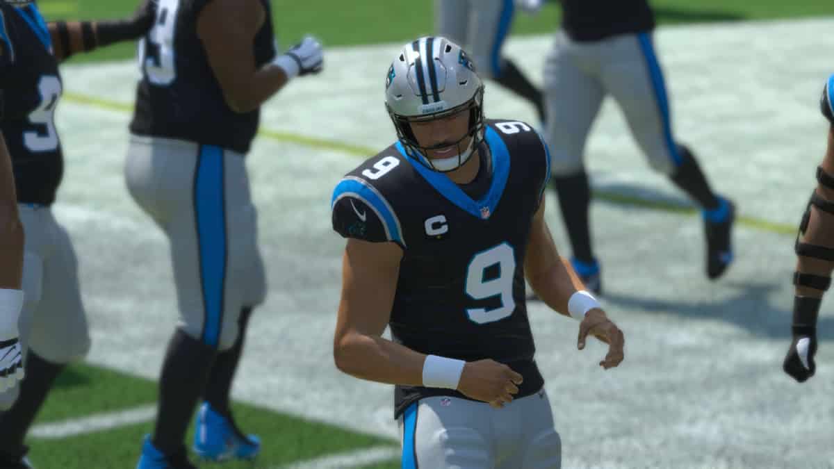 The Carolina Panthers are showcasing their football skills in Madden 24, known for its best abilities.