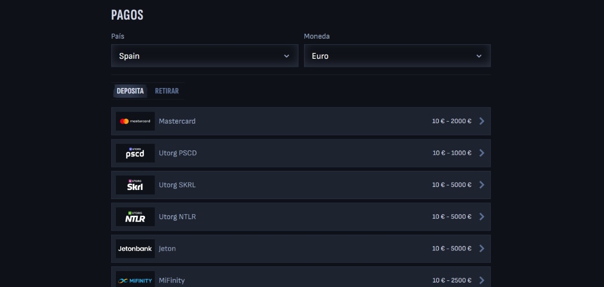 Guía para jugar casinos en vivo: depósito