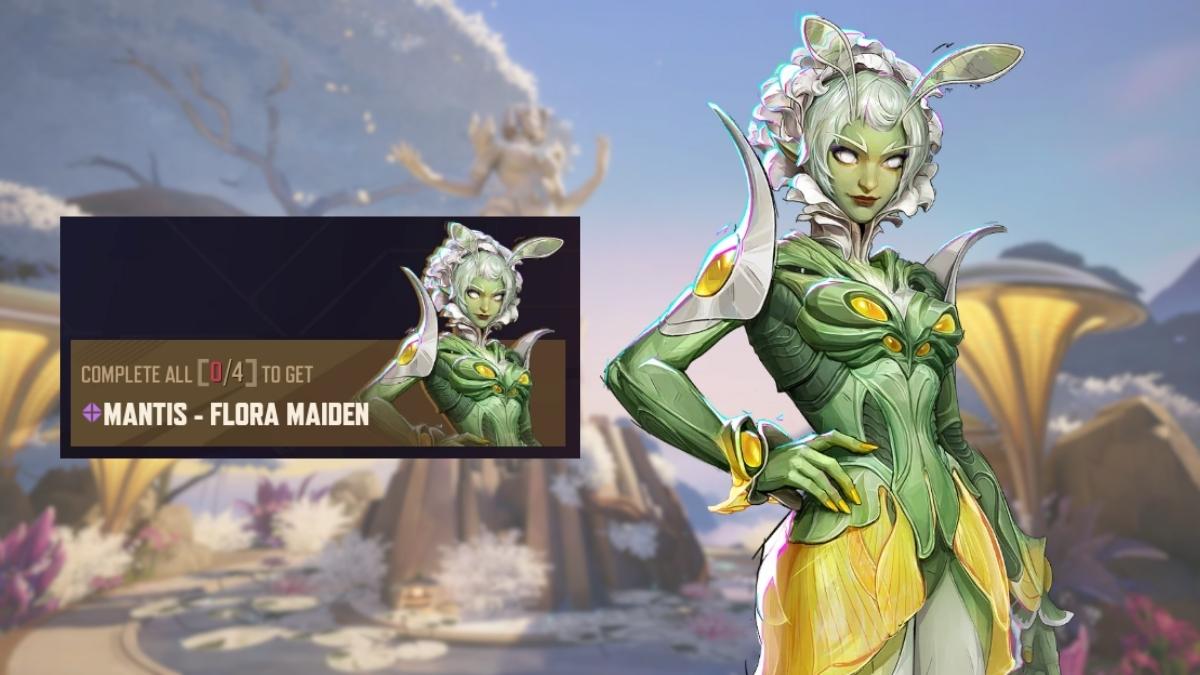 Flora Maiden Mantis skin in Marvel Rivals