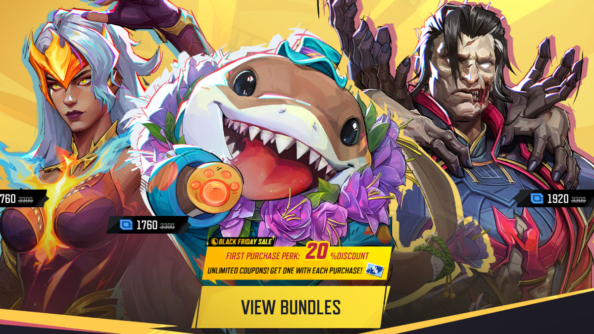 Marvel Rivals Black Friday discounts