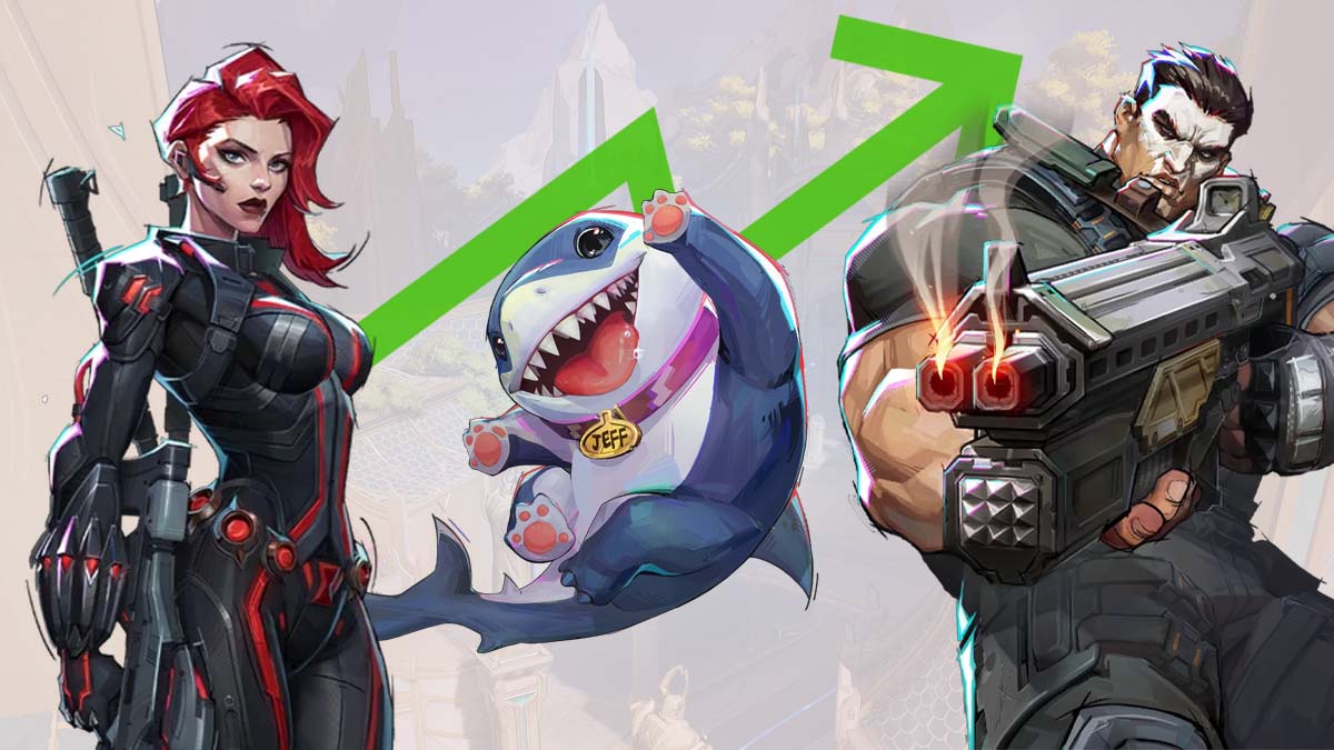 Black Widow, Jeff, and The Punisher in Marvel Rivals