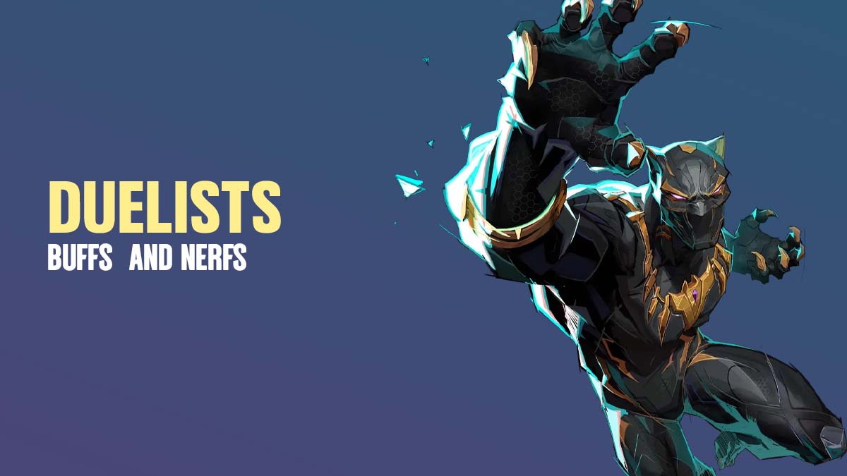 Marvel Rivals buffs and nerfs, featuring Black Panther, in Season 3.5