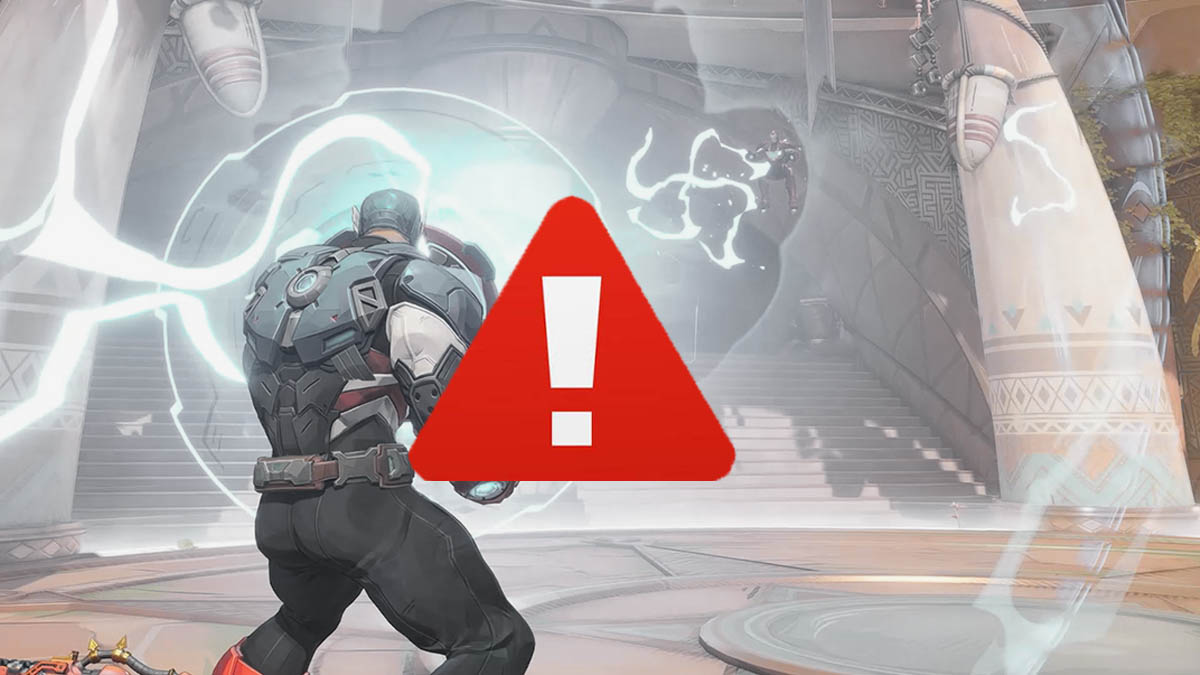 Captain America blocking Iron Man's ultimate in Marvel Rivals