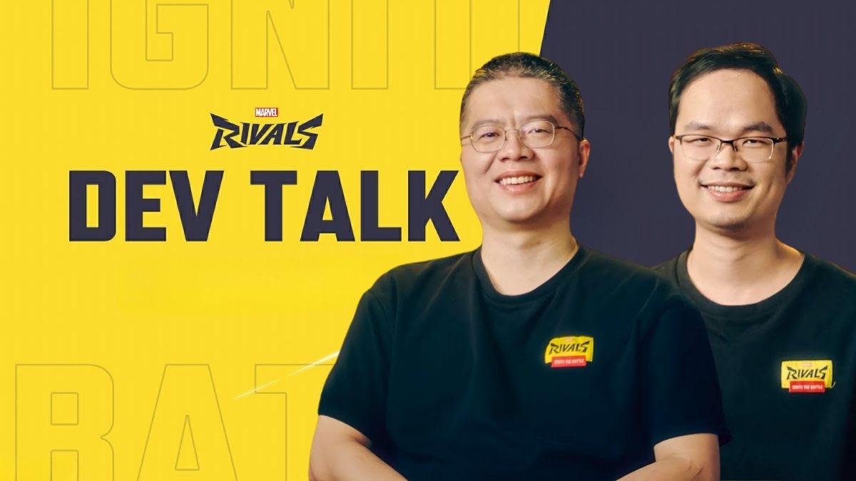 Dev Talk key art in Marvel Rivals